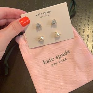 Kate spade set of two earrings. Never worn.